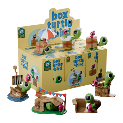 Kaleidos Creative - Box Turtle & Bird Blind Box (Display of 6)