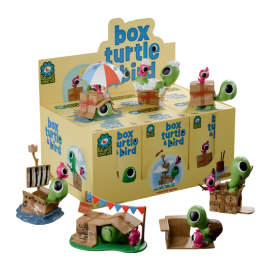 Kaleidos Creative - Box Turtle & Bird Blind Box (Display of 6)
