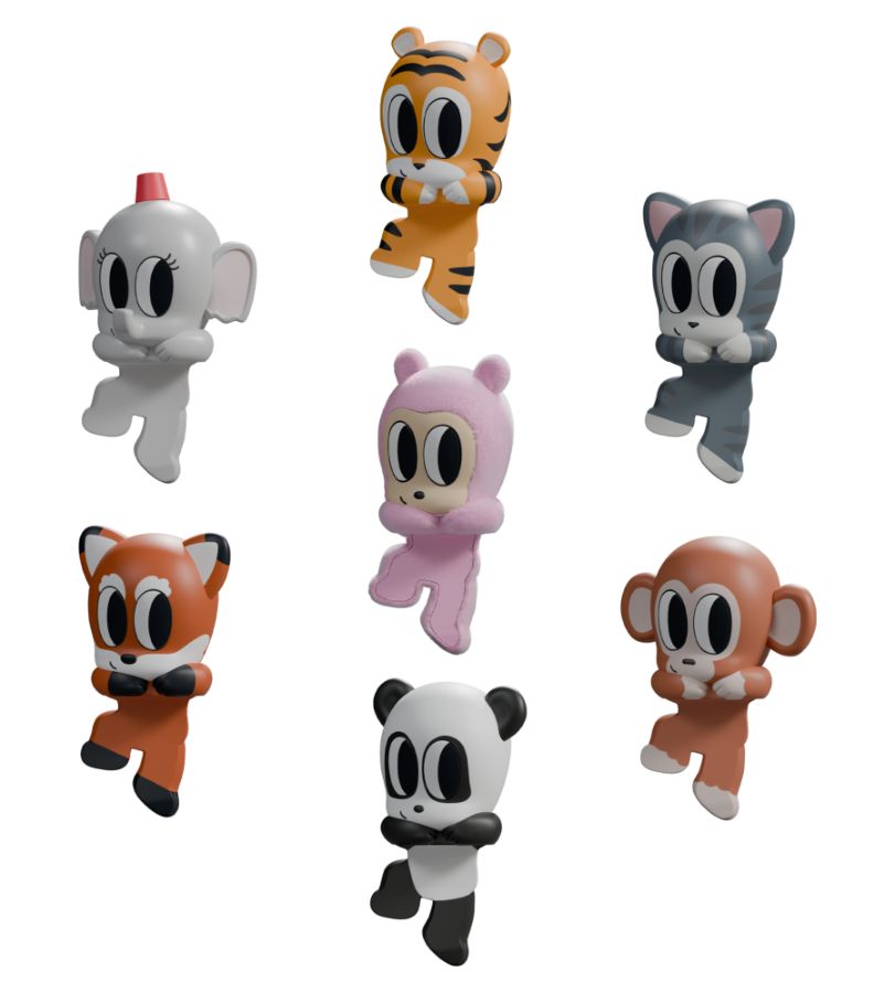 Kaleidos Creative - Tiny Shiny Hiney Peakers Blind Box Assortment (Display of 6)