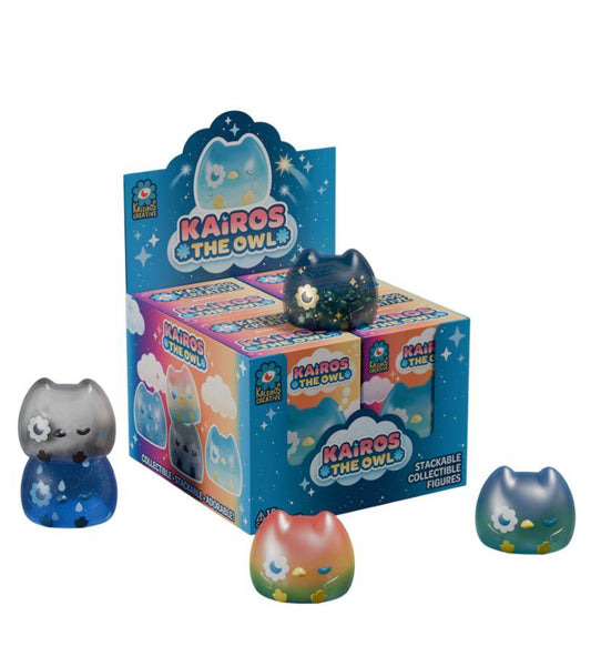 Kaleidos Creative - Kairos the Owl Blind Box Assortment (Display of 4)