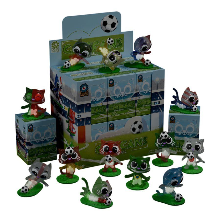 Kaleidos - Cat Scans "On the Ball" Series 3 Blind Box Assortment (Display of 12)