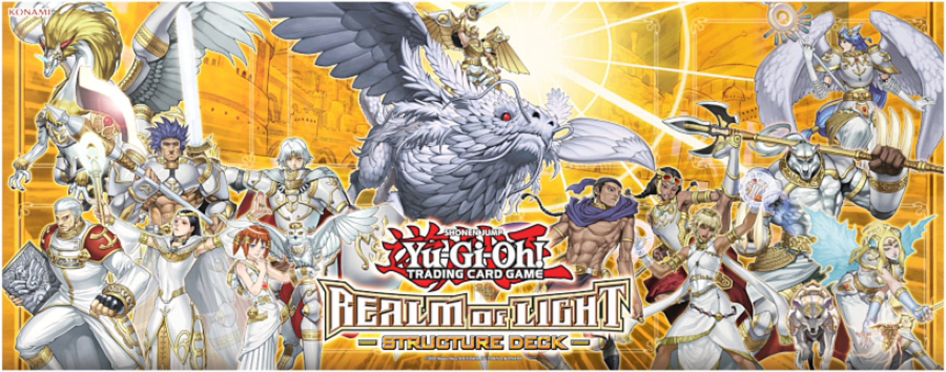 Yu-Gi-Oh - Realm of Light Structure Deck (Display of 8)