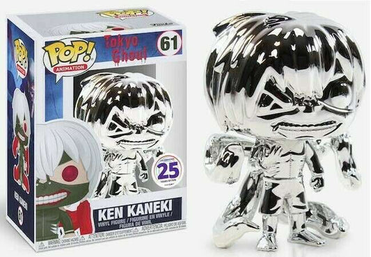 Tokyo Ghoul - Ken Kaneki (Silver Chrome) POP! Vinyl #61