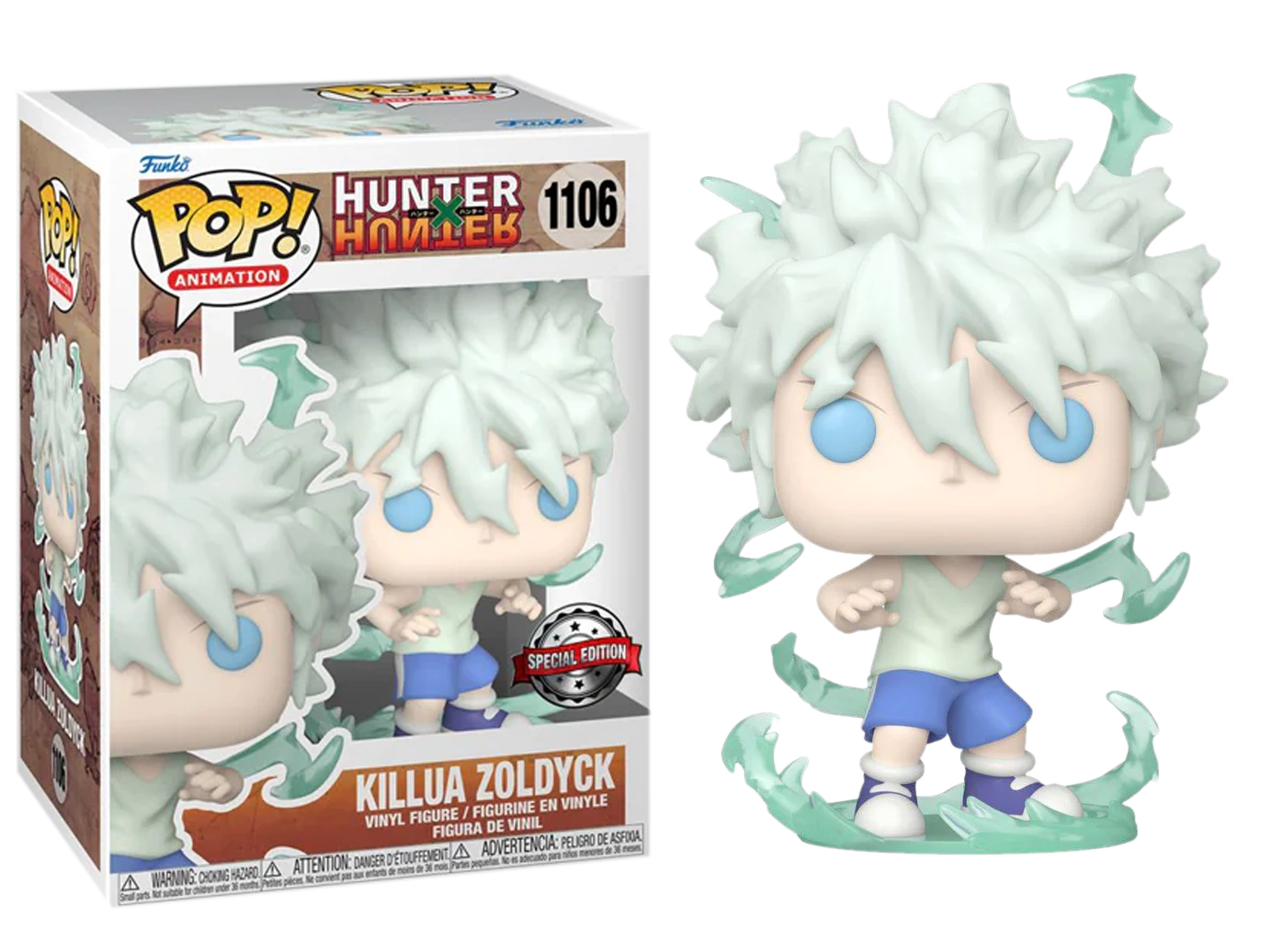 Hunter x Hunter - Killua US Exclusive Pop! Vinyl #1106