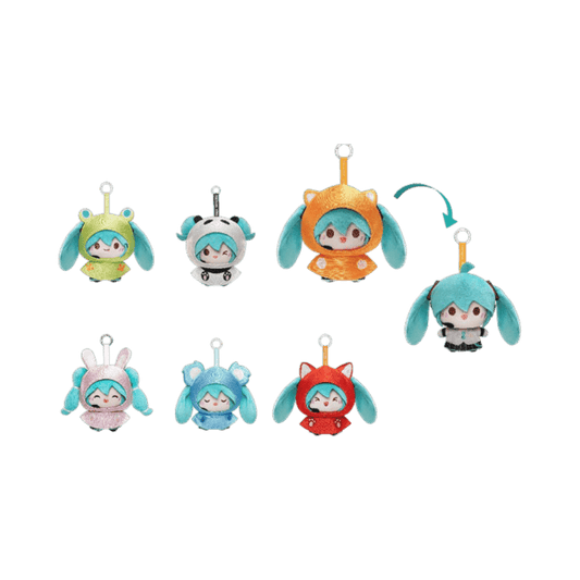 Hatsune Miku - Raining Day Plush Series (Display of 6)