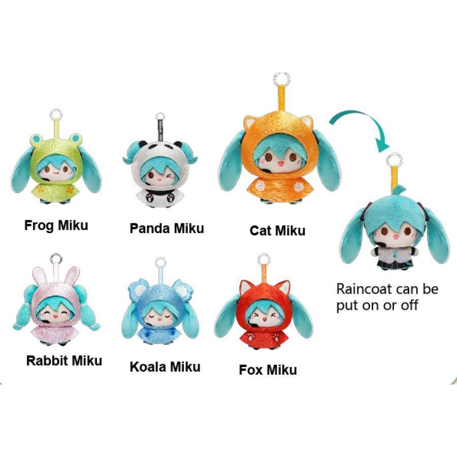 Hatsune Miku - Raining Day Plush Series (Display of 6)
