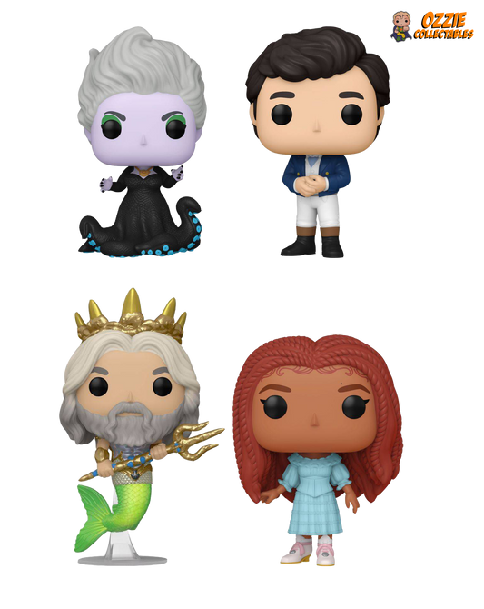 Little Mermaid (2023) Bundle - 4 POP! Vinyls