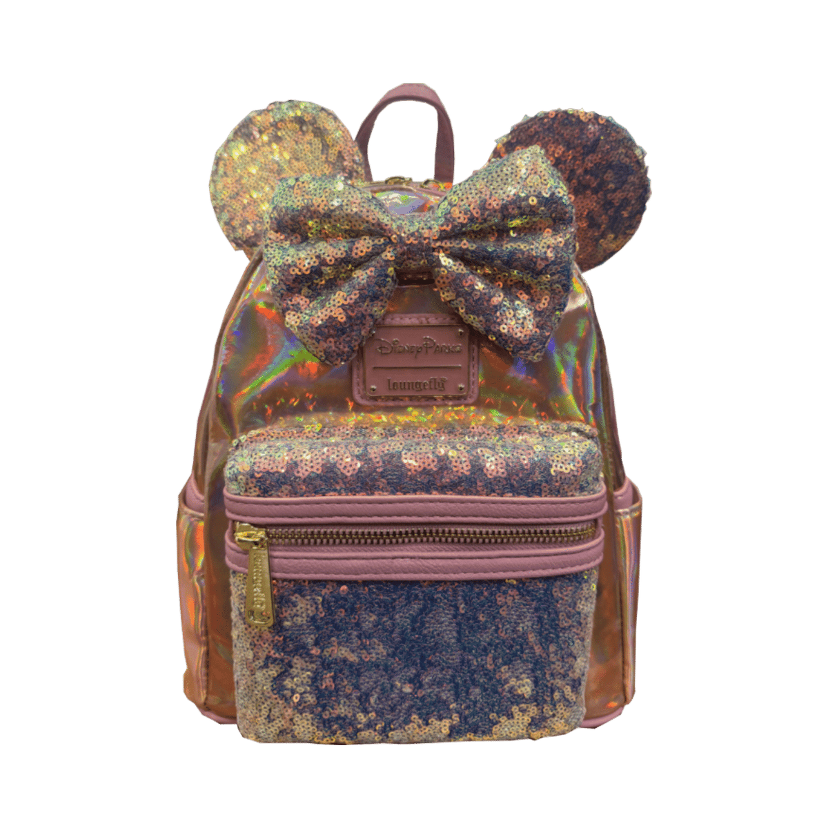 Disney - Minnie Mauve Sequin Mini Backpack