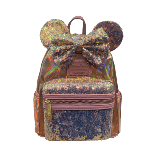 Disney - Minnie Mauve Sequin Mini Backpack