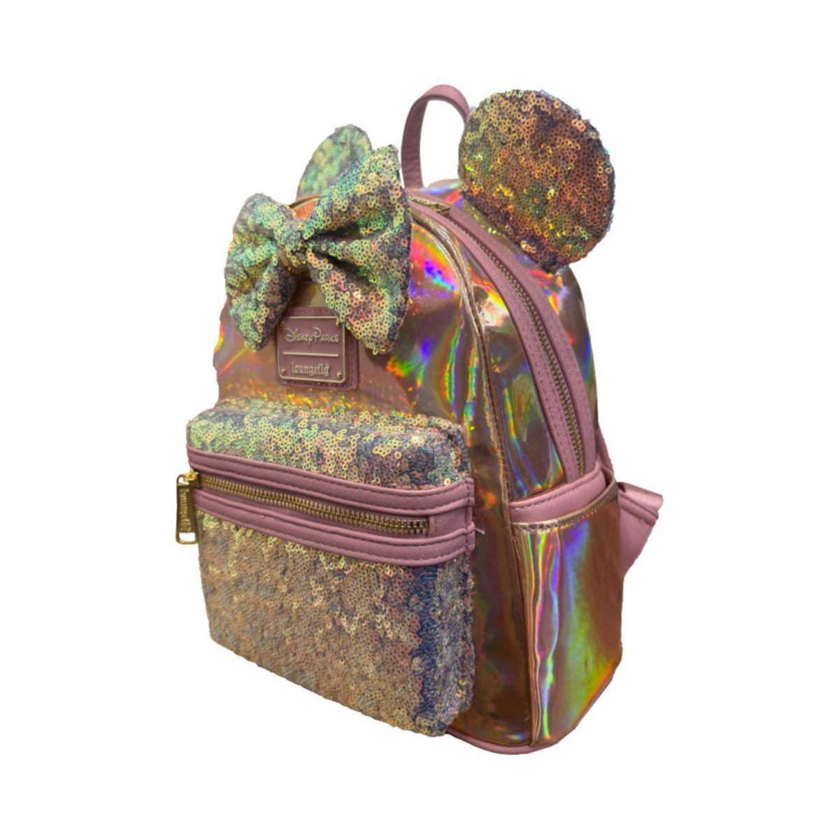 Disney - Minnie Mauve Sequin Mini Backpack