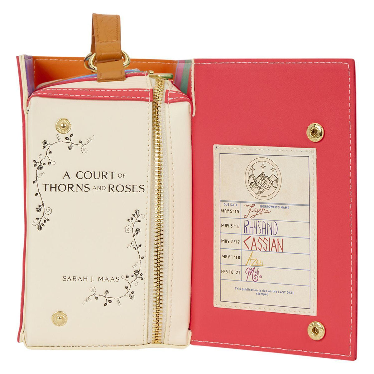 A Court of Thorns and Roses - Book Series Figural Crossbody Bag