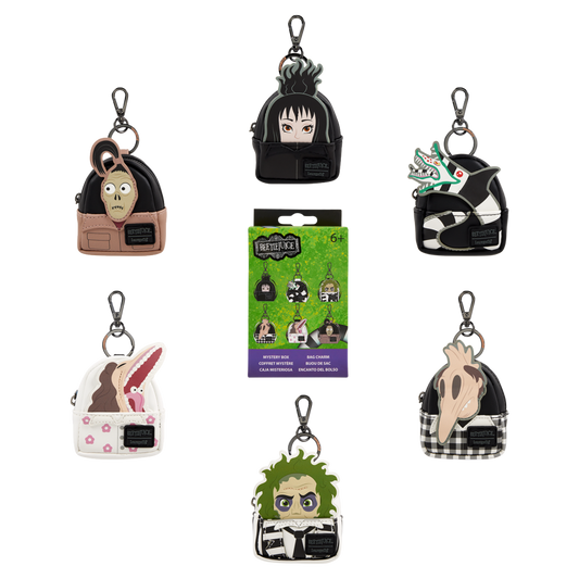 Beetlejuice - Beetlejuice Mystery Mini Backpack Bag Charm (Display of 15)