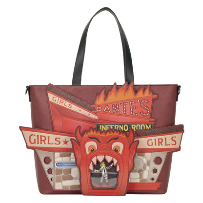 Beetlejuice - Beetlejuice Inferno Room Tote Bag with Coin Bag