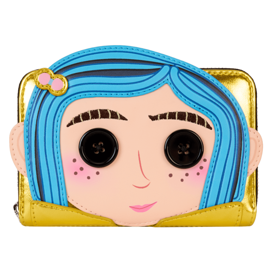 Coraline - Doll Cosplay Zip Around Wallet