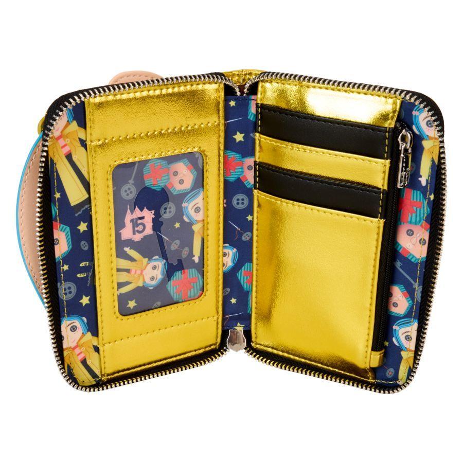 Coraline - Doll Cosplay Zip Around Wallet