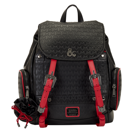 Dungeons & Dragons - Black & Red Full Size Backpack