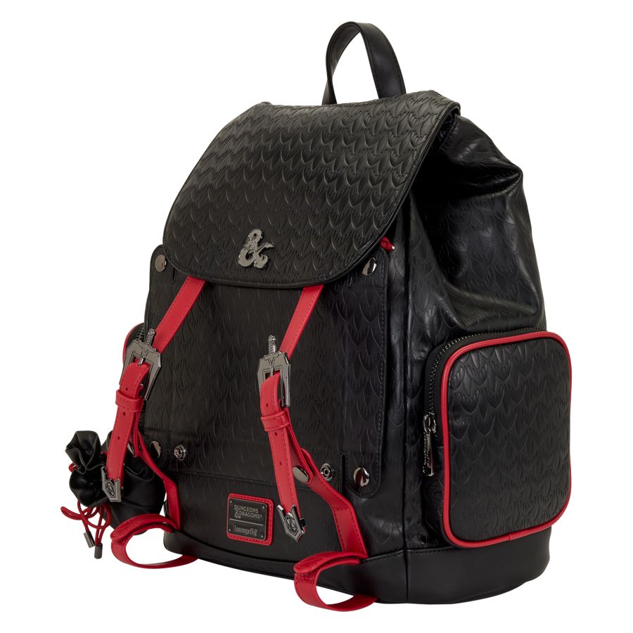 Dungeons & Dragons - Black & Red Full Size Backpack