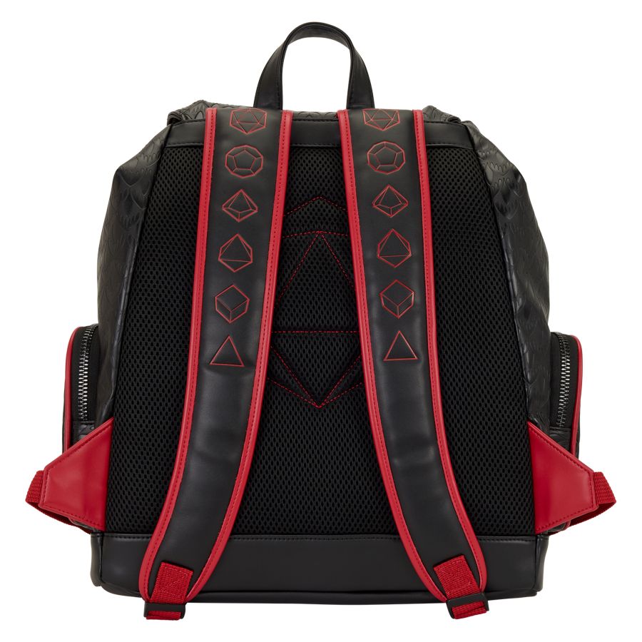 Dungeons & Dragons - Black & Red Full Size Backpack