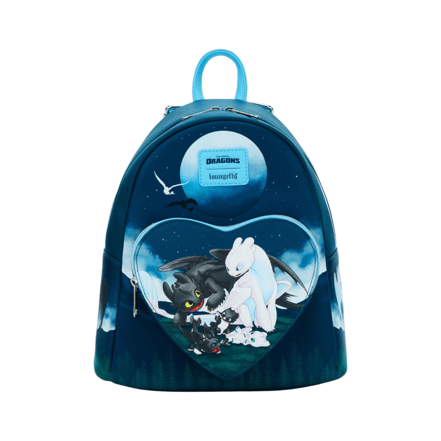 How to Train Your Dragon 3: The Hidden World - Toothless & Light Fury US Exclusive Mini Backpack