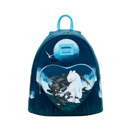 How to Train Your Dragon 3: The Hidden World - Toothless & Light Fury US Exclusive Mini Backpack