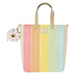 Good Luck Trolls - Trolls with Faux Fur Tote Bag & Detachable Coin Bag