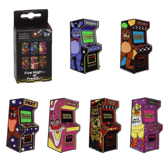 Five Nights at Freddy's - Arcade Games Mystery Pin Blind Box Assortment (Display of 12)