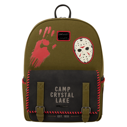 Friday The 13th - Camp Crystal Lake Glow Full-Size Backpack