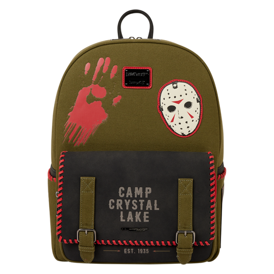 Friday The 13th - Camp Crystal Lake Glow Full-Size Backpack