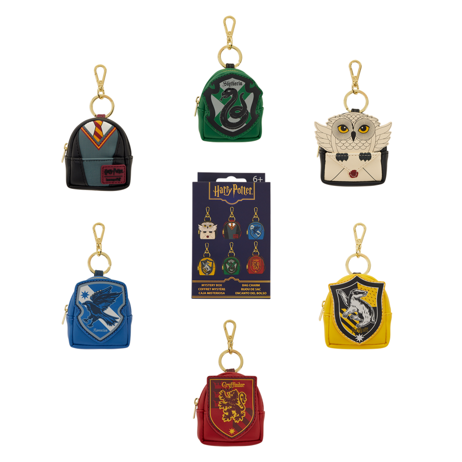 Hary Potter - Cosplay Mystery Mini Backpack Bag Charms (Display of 15)