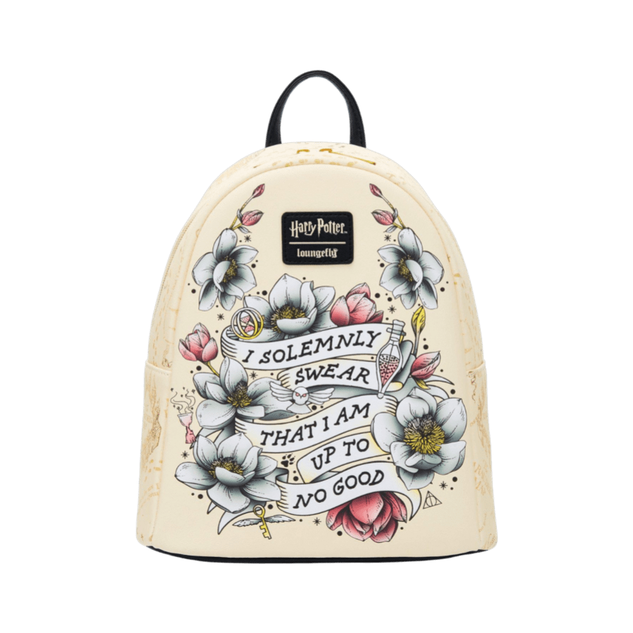 Harry Potter - Marauder's Map Floral US Exclusive Mini Backpack