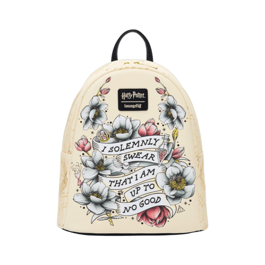 Harry Potter - Marauder's Map Floral US Exclusive Mini Backpack