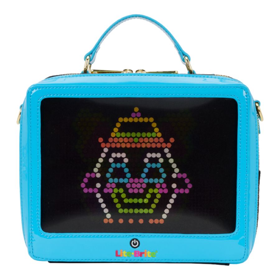 Lite Brite - Lenticular Glow Crossbody Bag with Coin Bag