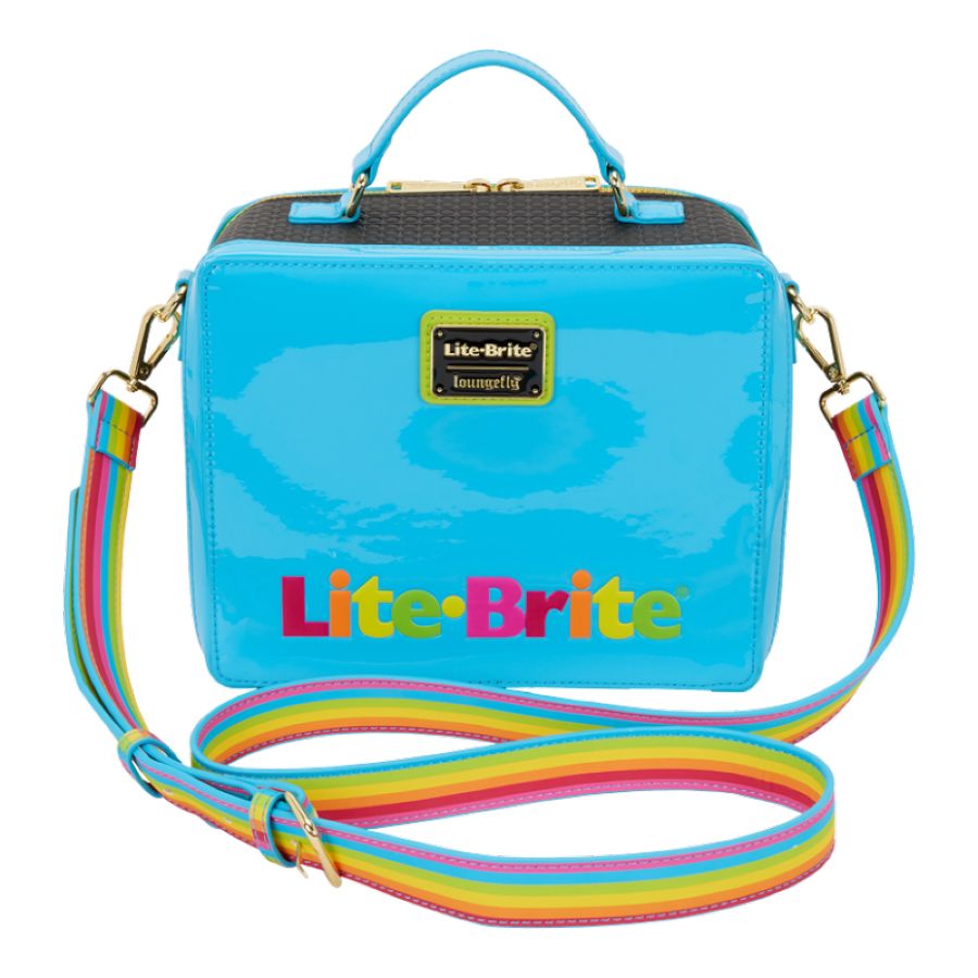 Lite Brite - Lenticular Glow Crossbody Bag with Coin Bag