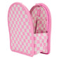 Loungefly - Pink Checkerboard Light-Up Mini Backpack Insert Organizer