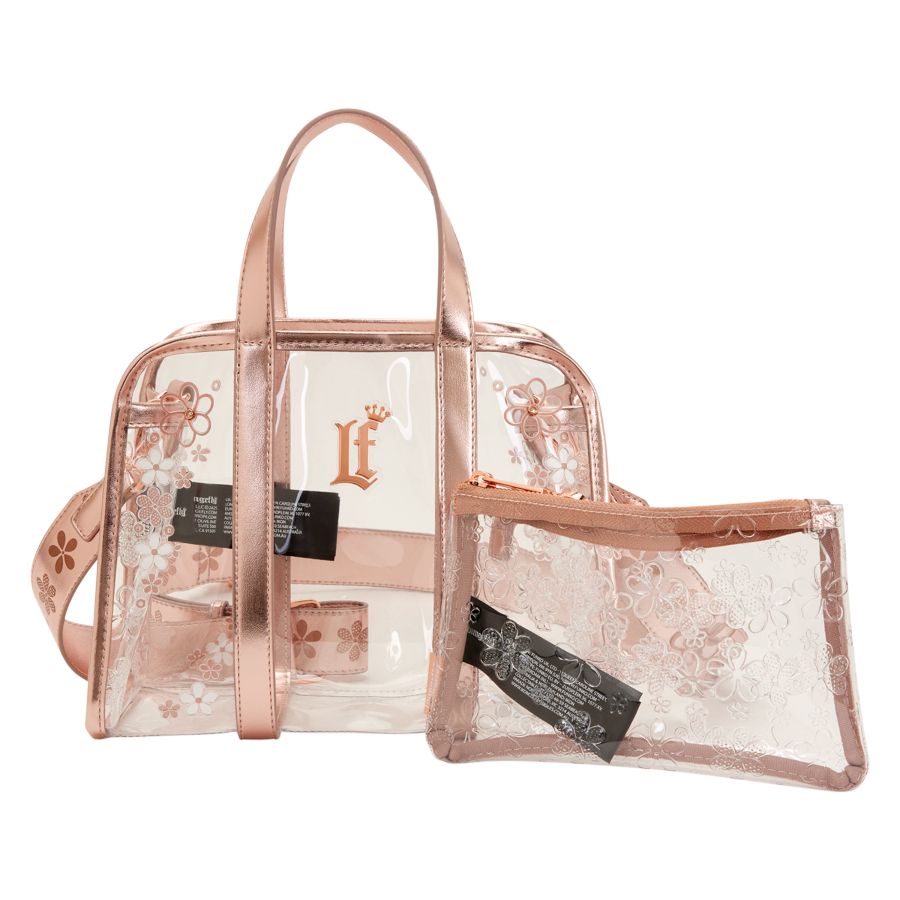 Loungefly - Clear Floral Crossbody Bag
