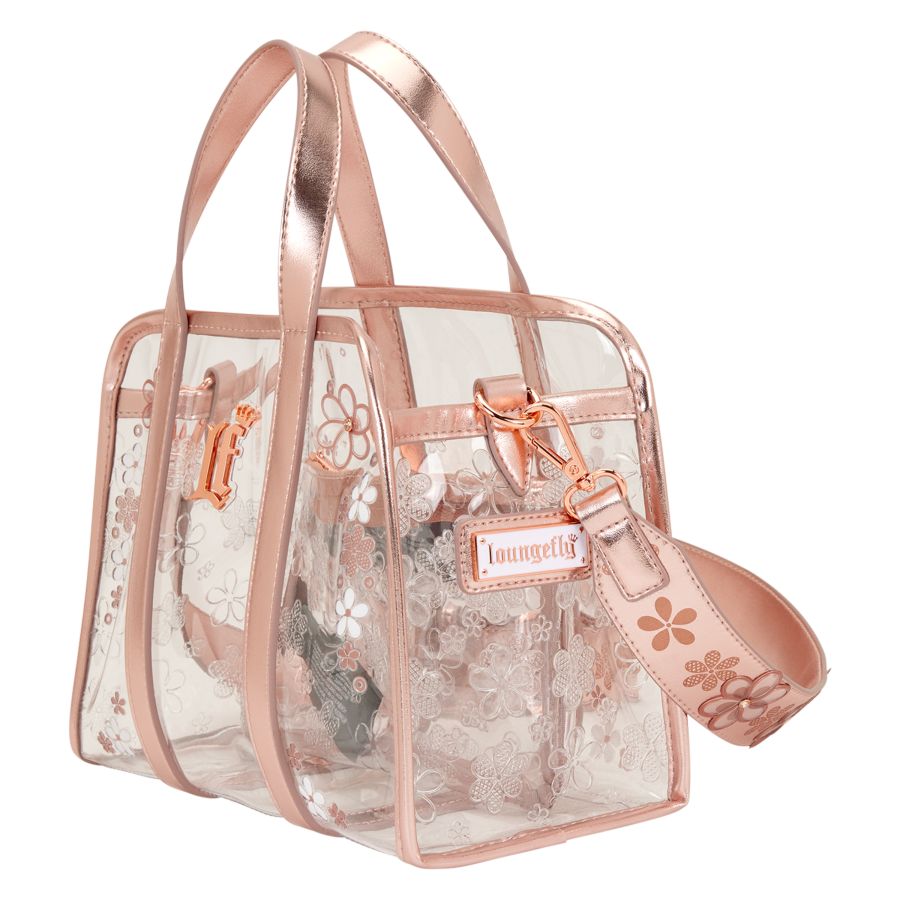 Loungefly - Clear Floral Crossbody Bag