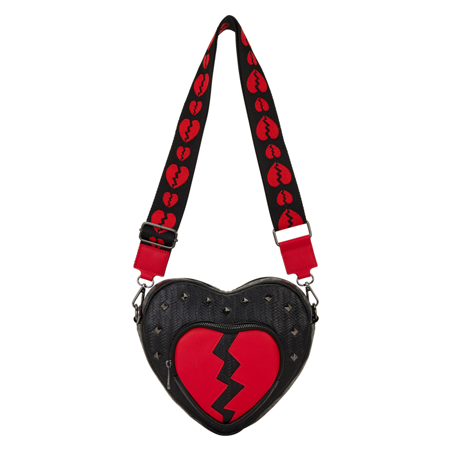 Loungefly - Broken Heart Figural Crossbody Bag
