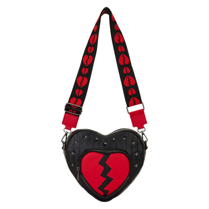Loungefly - Broken Heart Figural Crossbody Bag