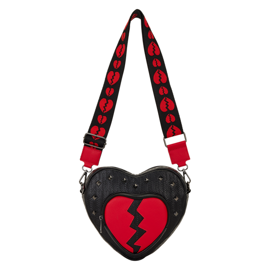 Loungefly - Broken Heart Figural Crossbody Bag