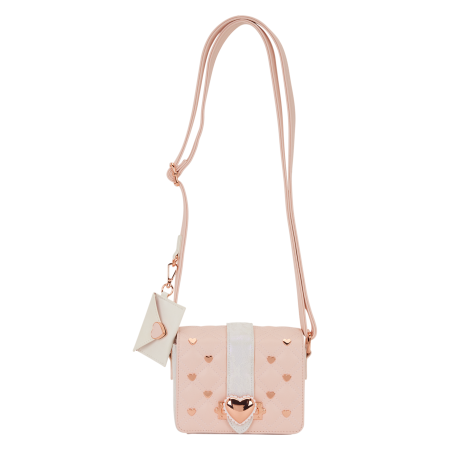 Loungefly - Heart Envelope Crossbody Bag with Bag Charm