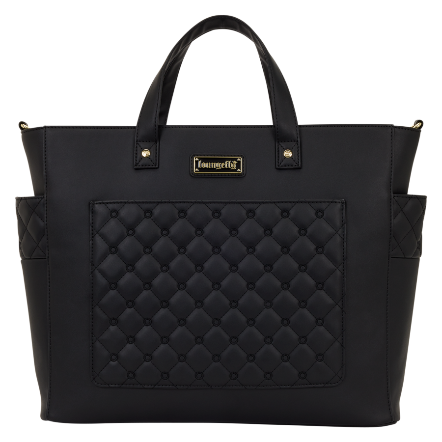 Loungefly - Black Pin Trader Convertible Tote Bag