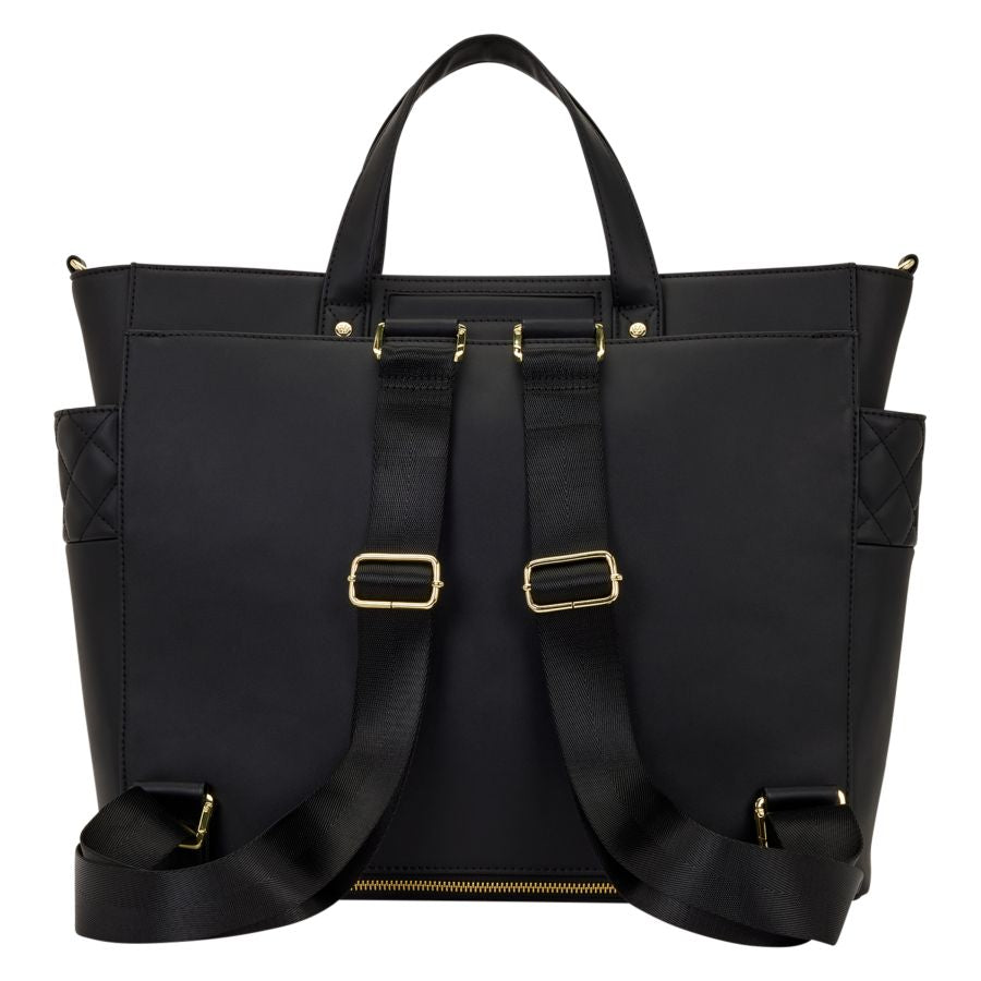 Loungefly - Black Pin Trader Convertible Tote Bag