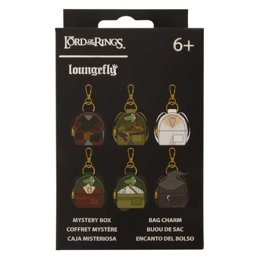 The Lord of the Rings - Characters Mystery Mini Backpack Keychain Charms Assortment (Display of