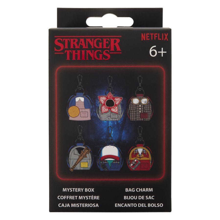 Stranger Things - 10th Anniversary Mystery Mini Backpack Keychain Charms (Display of 15)