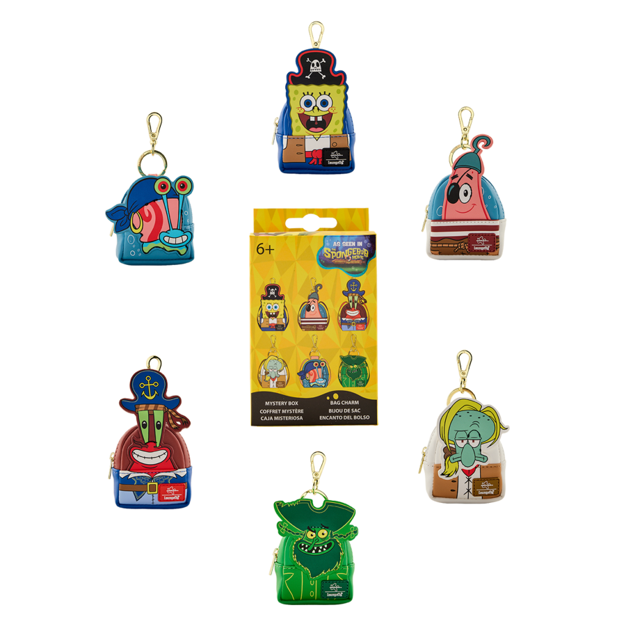 SpongeBob Squarepants - Mystery Mini Bag Charms Assortment (Display of 15)