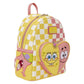 SpongeBob Squarepants - SpongeBob & Patrick Star Checkered Mini Backpack