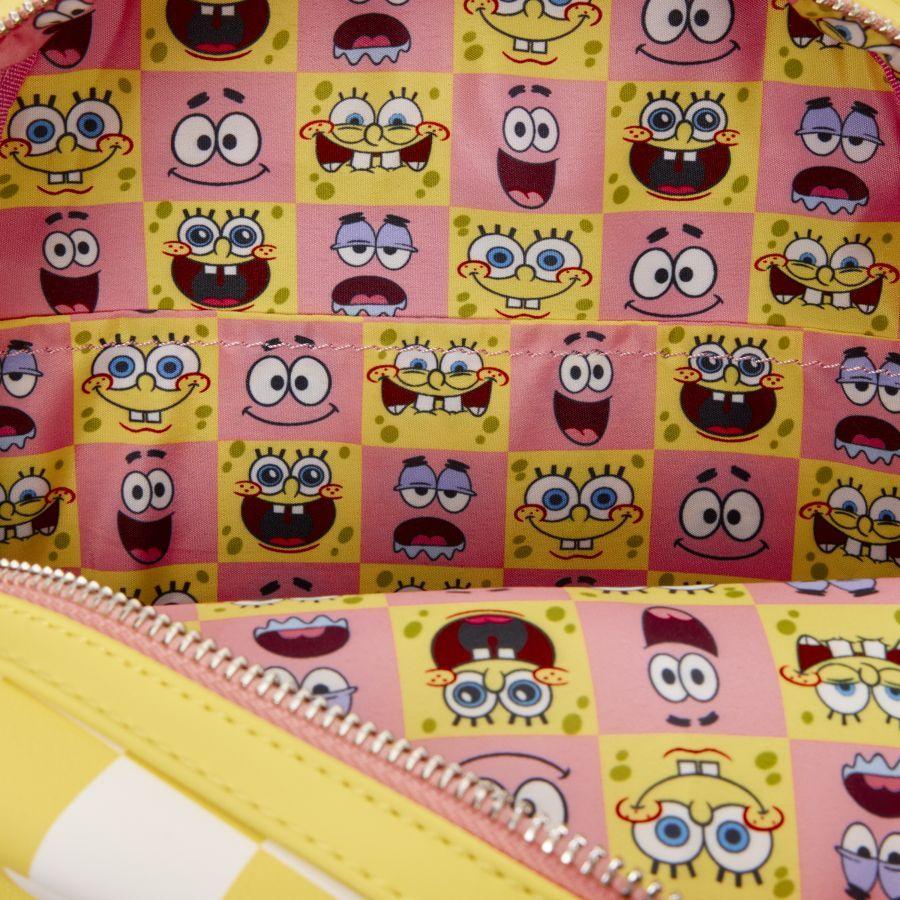 SpongeBob Squarepants - SpongeBob & Patrick Star Checkered Mini Backpack