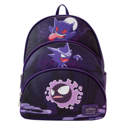 Pokemon - Gengar Evolution Triple Pocket Backpack