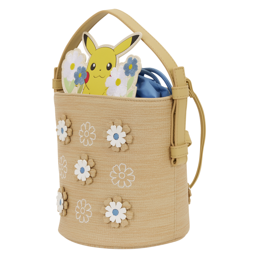Pokemon - Floral Pikachu Crossbody Bag