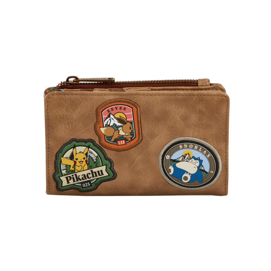 Pokemon - Camper Patch Zip Around Wallet